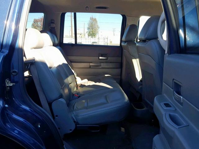 1D4HB48D54F226357 - 2004 DODGE DURANGO SL BLUE photo 6