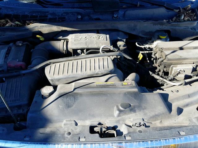 1D4HB48D54F226357 - 2004 DODGE DURANGO SL BLUE photo 7