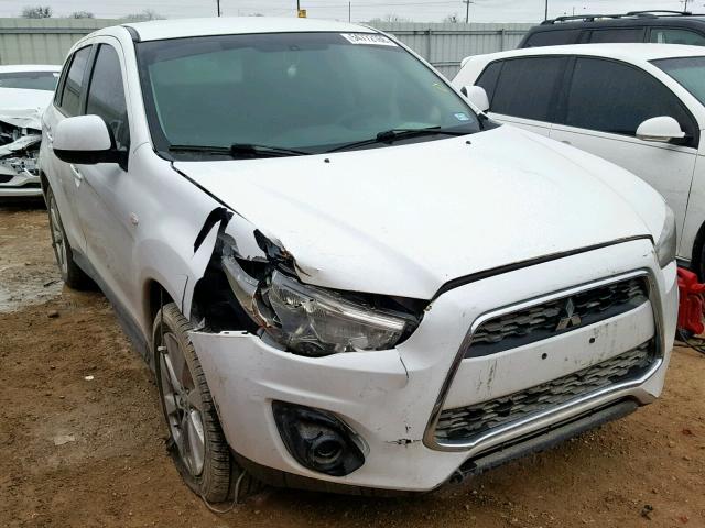 4A4AP3AU9DE019411 - 2013 MITSUBISHI OUTLANDER WHITE photo 1