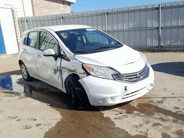 3N1CE2CP3EL391886 - 2014 NISSAN VERSA NOTE WHITE photo 1