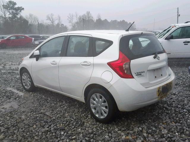 3N1CE2CP3EL391886 - 2014 NISSAN VERSA NOTE WHITE photo 3