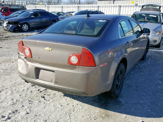 1G1ZB5E02CF207149 - 2012 CHEVROLET MALIBU LS GRAY photo 4