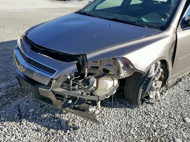 1G1ZB5E02CF207149 - 2012 CHEVROLET MALIBU LS GRAY photo 9