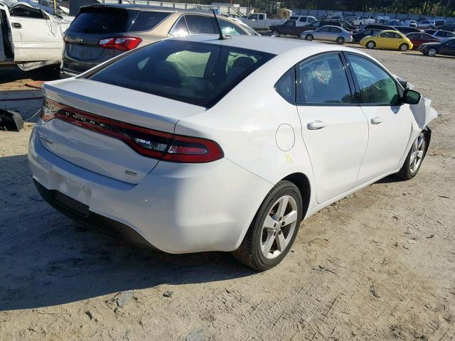 1C3CDFBB7GD563797 - 2016 DODGE DART SXT WHITE photo 4