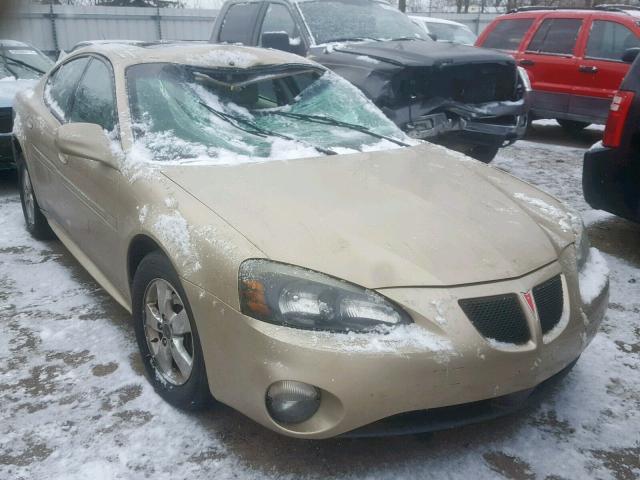 2G2WS522751295663 - 2005 PONTIAC GRAND PRIX ოქროსფერი ფოტო 1