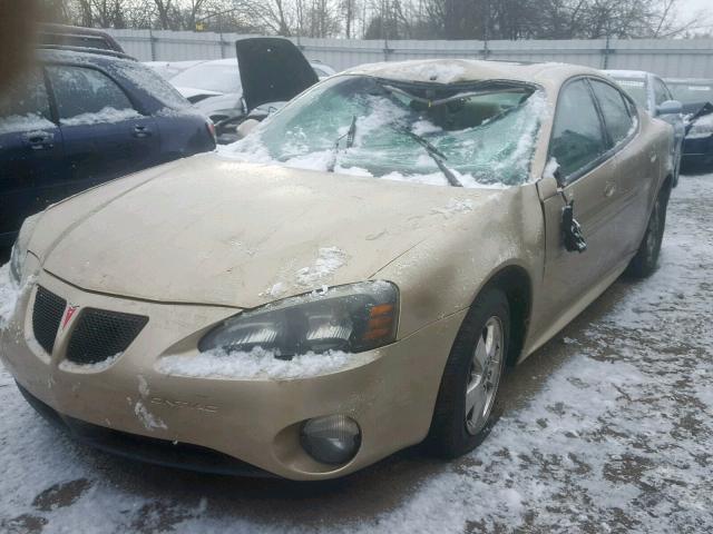 2G2WS522751295663 - 2005 PONTIAC GRAND PRIX ოქროსფერი ფოტო 2