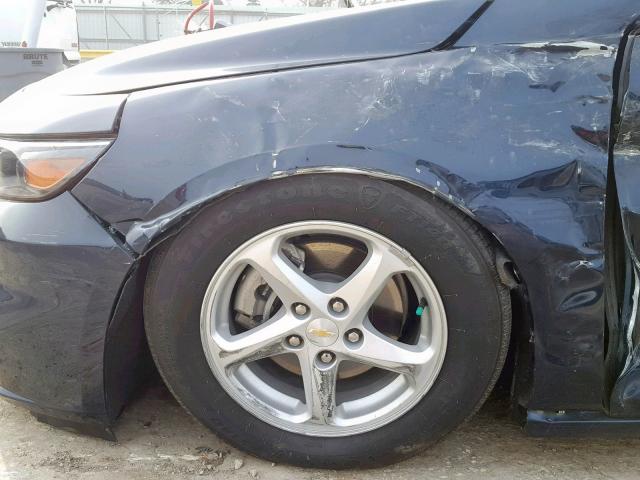 1G1ZB5ST3HF157982 - 2017 CHEVROLET MALIBU LS Көк фото 10
