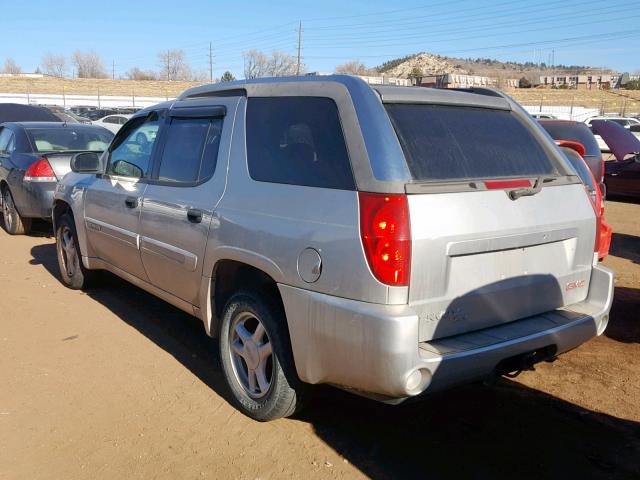 1GKES12S546173931 - 2004 GMC ENVOY XUV SILVER photo 3