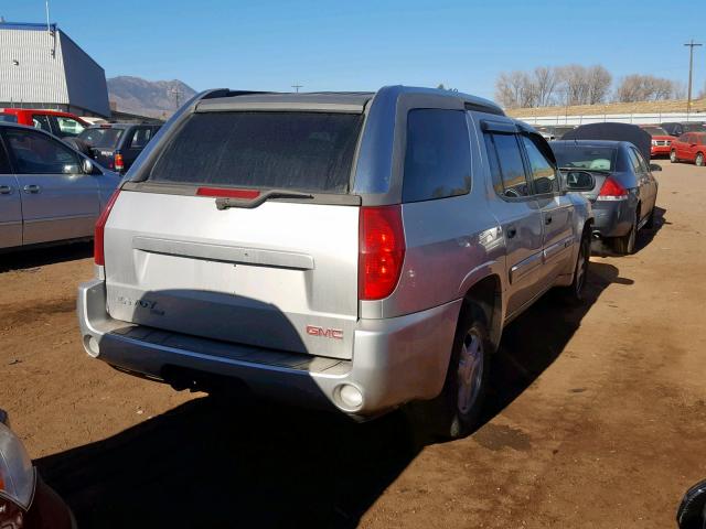 1GKES12S546173931 - 2004 GMC ENVOY XUV SILVER photo 4