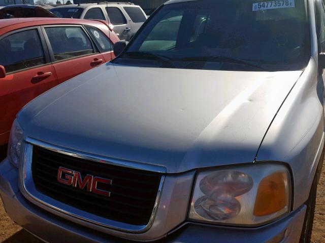 1GKES12S546173931 - 2004 GMC ENVOY XUV SILVER photo 9