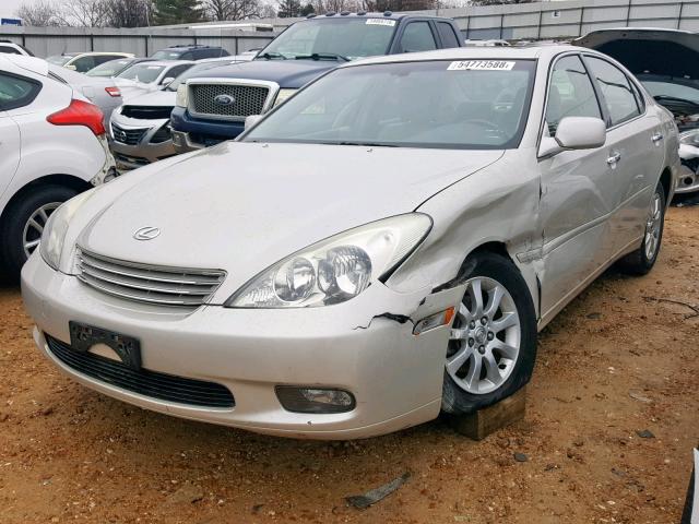 JTHBA30GX45007467 - 2004 LEXUS ES 330 CREAM photo 2