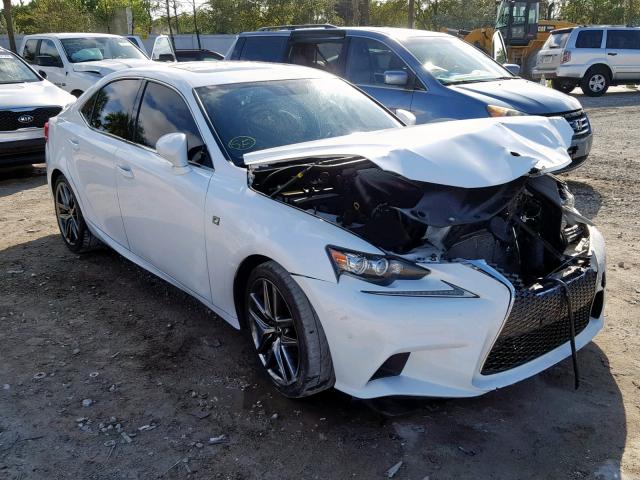 JTHBF1D26F5048489 - 2015 LEXUS IS 250 WHITE photo 1