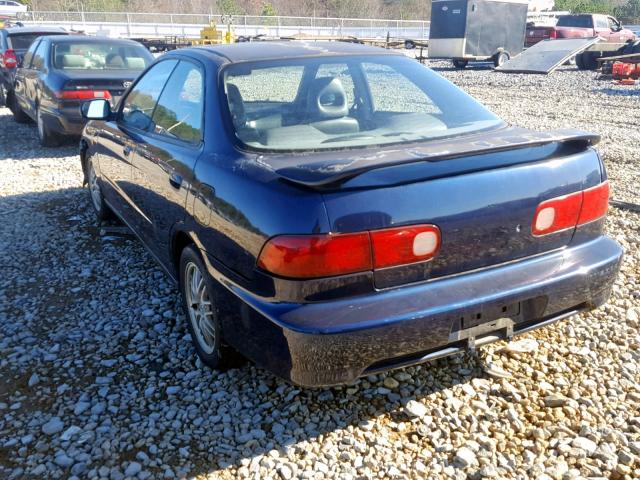 JH4DB7669XS001550 - 1999 ACURA INTEGRA GS BLUE photo 3