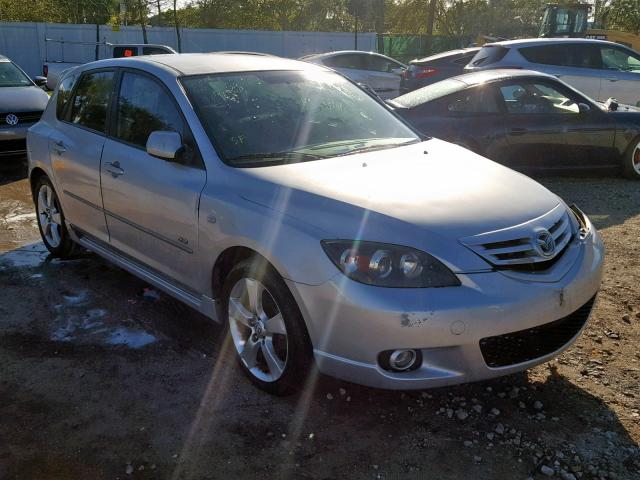 JM1BK143761402940 - 2006 MAZDA 3 HATCHBAC SILVER photo 1