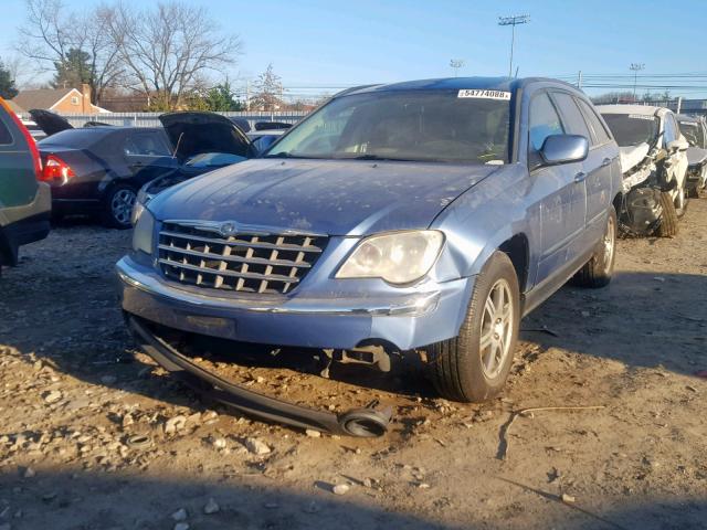 2A8GF68X57R299964 - 2007 CHRYSLER PACIFICA T BLUE photo 2