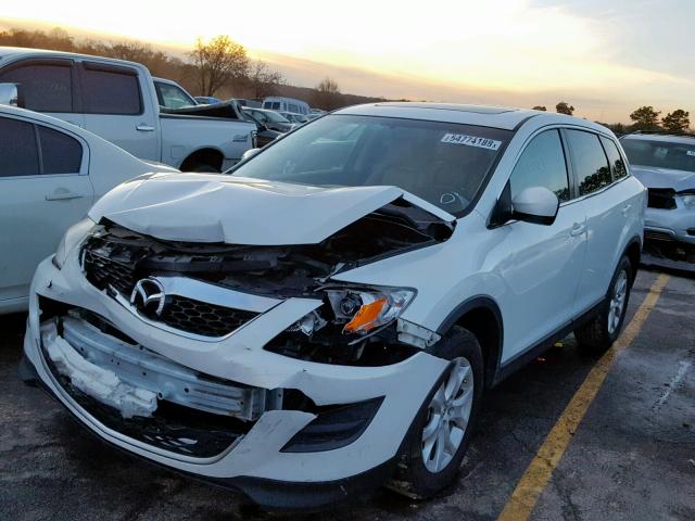 JM3TB2CA8B0307644 - 2011 MAZDA CX-9 WHITE photo 2