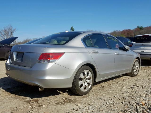 1HGCP26869A093388 - 2009 HONDA ACCORD EXL SILVER photo 4