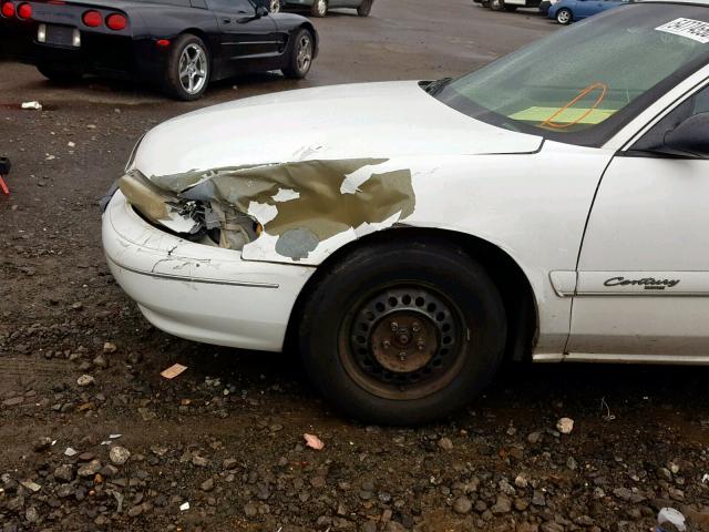 2G4WS52M9W1606309 - 1998 BUICK CENTURY CU WHITE photo 9