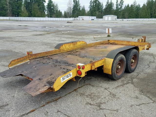 1BUD16206X2009523 - 1999 MISC FLAT BED YELLOW photo 4