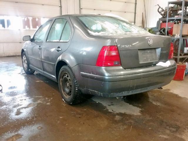 3VWRK69M13M087416 - 2003 VOLKSWAGEN JETTA GL GRAY photo 3