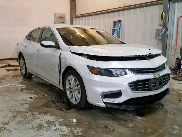 1G1ZF5SU0JF147400 - 2018 CHEVROLET MALIBU HYB WHITE photo 1