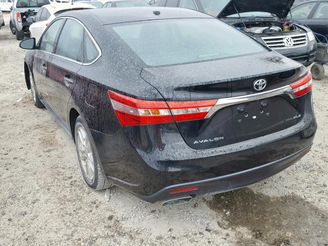 4T1BK1EB6FU159749 - 2015 TOYOTA AVALON XLE BLACK photo 3