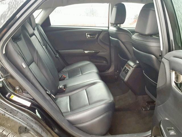 4T1BK1EB6FU159749 - 2015 TOYOTA AVALON XLE BLACK photo 6