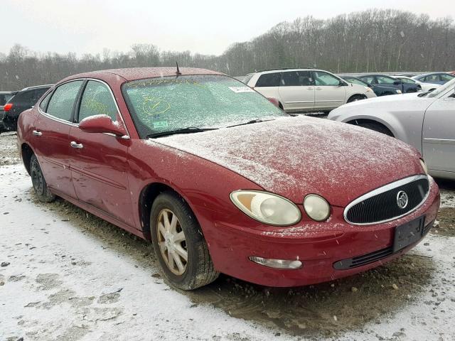 2G4WD562151353732 - 2005 BUICK LACROSSE C RED photo 1