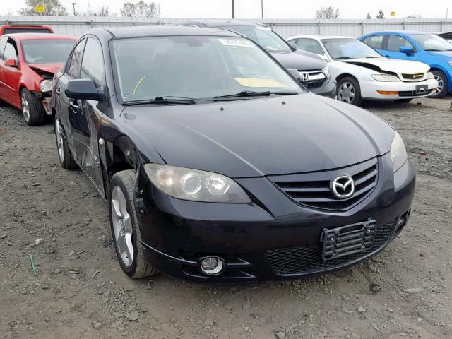 JM1BK324X61533416 - 2006 MAZDA 3 S BLACK photo 1