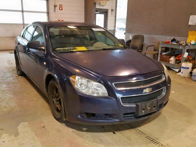 1G1ZG57BX84264525 - 2008 CHEVROLET MALIBU LS BLUE photo 1