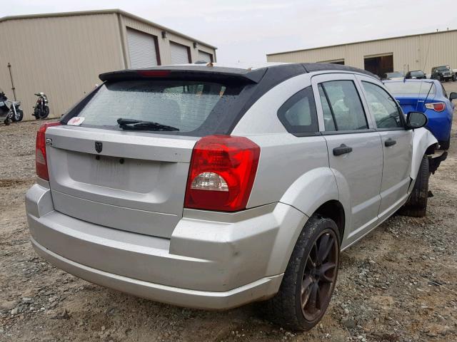 1B3HB48B68D723724 - 2008 DODGE CALIBER SX SILVER photo 4