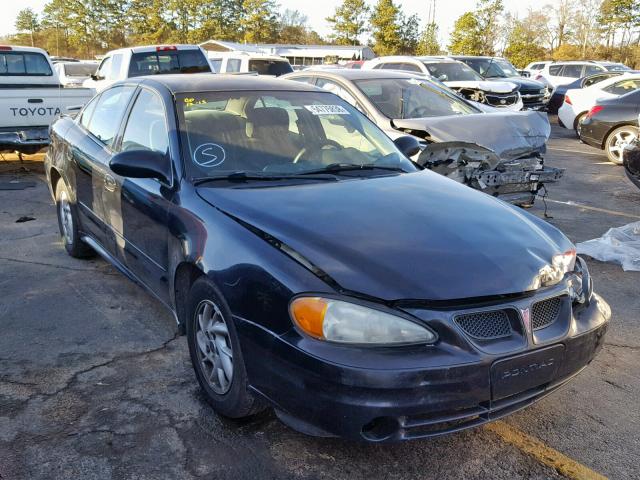 1G2NE52F64M595526 - 2004 PONTIAC GRAND AM S BLACK photo 1