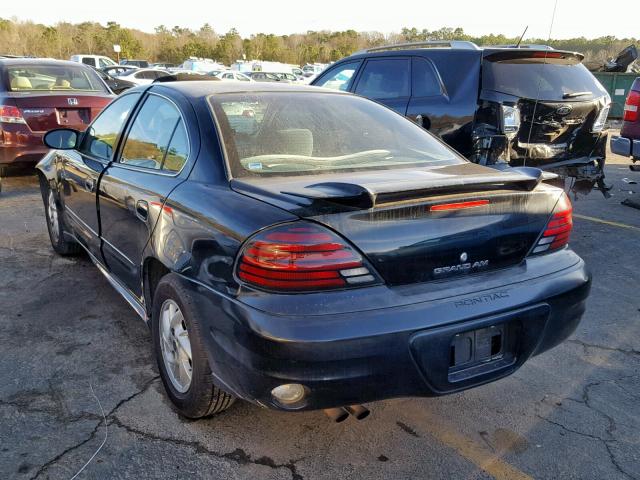 1G2NE52F64M595526 - 2004 PONTIAC GRAND AM S BLACK photo 3