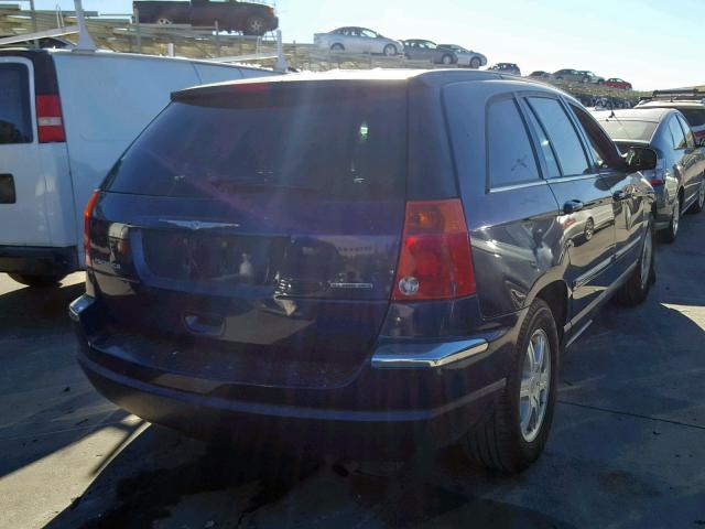 2C8GF68444R628533 - 2004 CHRYSLER PACIFICA BLUE photo 4