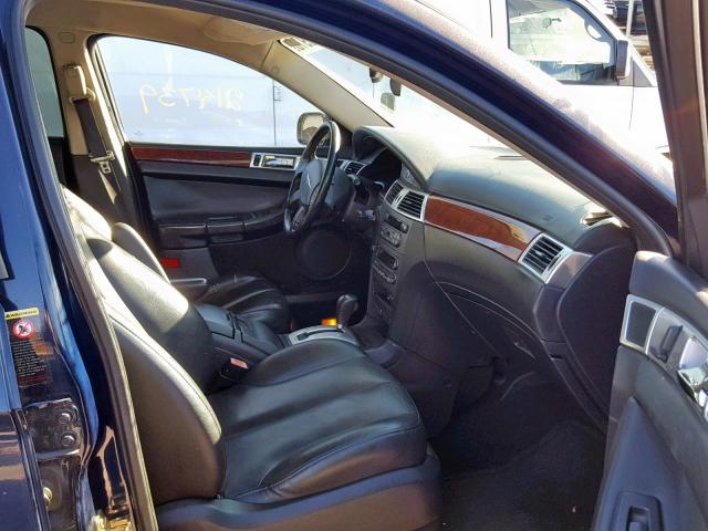 2C8GF68444R628533 - 2004 CHRYSLER PACIFICA BLUE photo 5