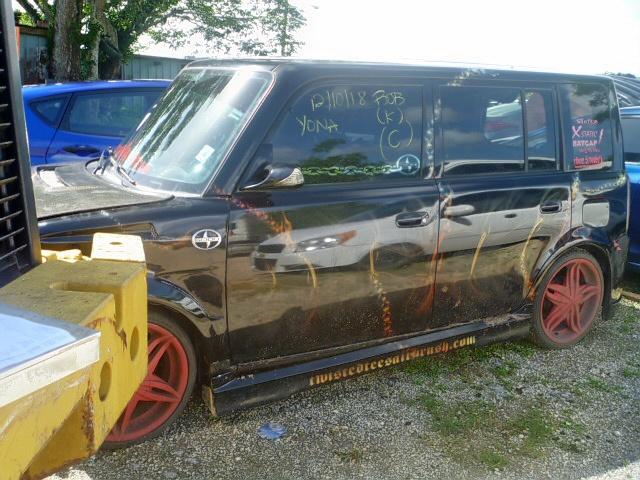 JTLKT324364049278 - 2006 TOYOTA SCION XB BLACK photo 2