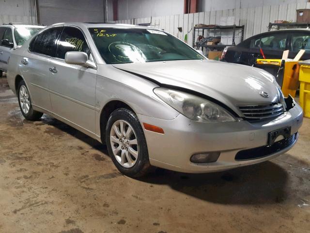 JTHBF30G830136725 - 2003 LEXUS ES 300 SILVER photo 1