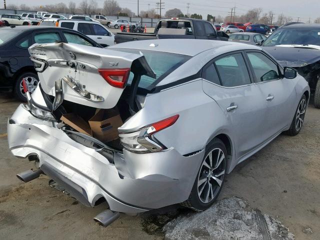 1N4AA6AP9HC394162 - 2017 NISSAN MAXIMA 3.5 SILVER photo 4