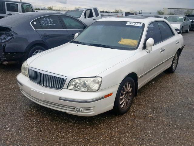 KMHFU45E84A350532 - 2004 HYUNDAI XG 350 WHITE photo 2