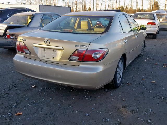 JTHBF30G120030650 - 2002 LEXUS ES 300 GOLD photo 4