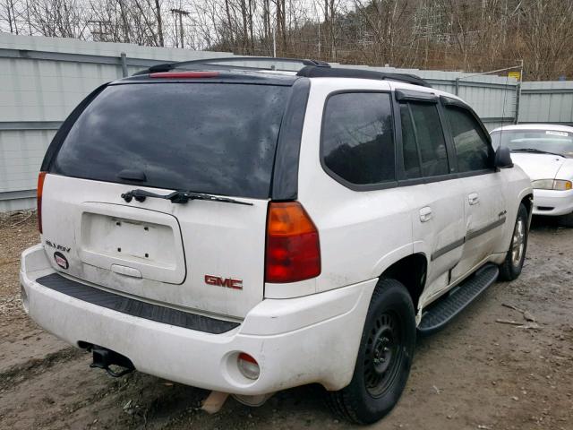 1GKDT13S562360880 - 2006 GMC ENVOY WHITE photo 4