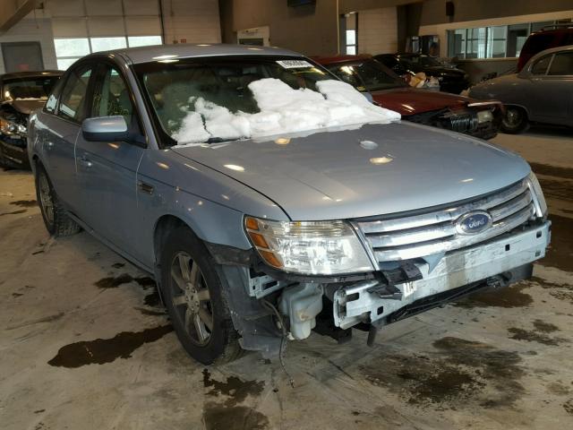 1FAHP24W18G110508 - 2008 FORD TAURUS SEL BLUE photo 1