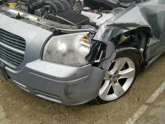 2D4FV47T77H750717 - 2007 DODGE MAGNUM SE GRAY photo 9