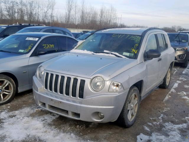 1J8FF47W98D744042 - 2008 JEEP COMPASS SP GRAY photo 2