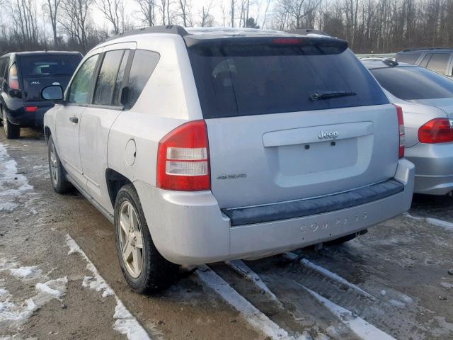 1J8FF47W98D744042 - 2008 JEEP COMPASS SP 灰色 照片 3