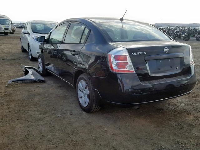 3N1AB61EX9L687485 - 2009 NISSAN SENTRA 2.0 BLACK photo 3