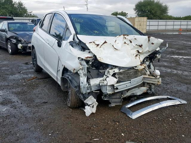 JHMGK5H56GX013390 - 2016 HONDA FIT LX WHITE photo 1