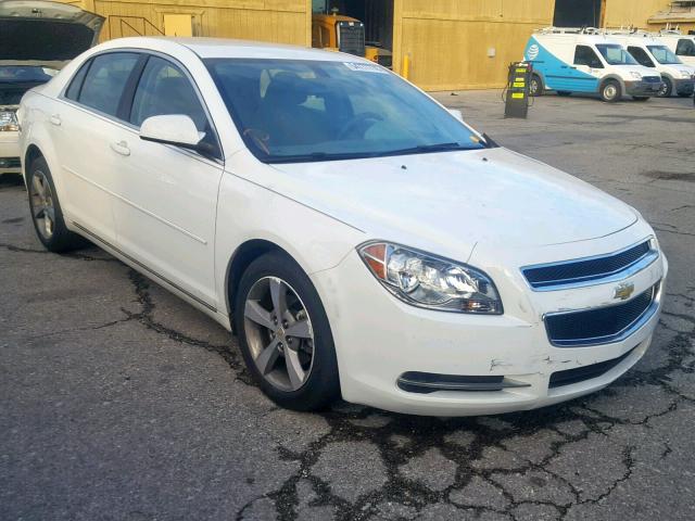 1G1ZC5E19BF344089 - 2011 CHEVROLET MALIBU 1LT YELLOW photo 1