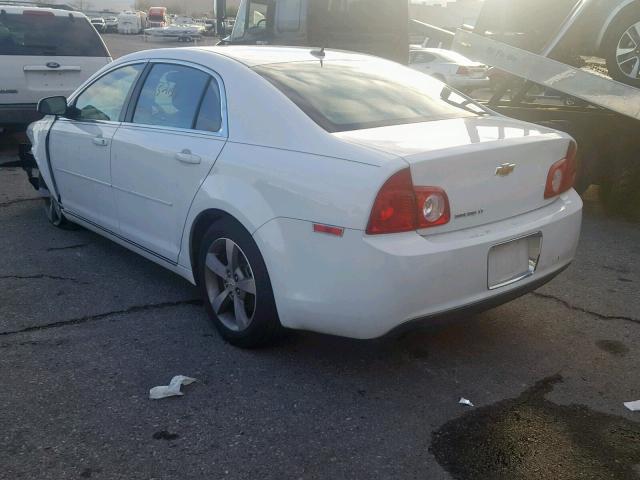 1G1ZC5E19BF344089 - 2011 CHEVROLET MALIBU 1LT YELLOW photo 3