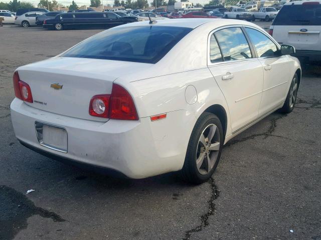 1G1ZC5E19BF344089 - 2011 CHEVROLET MALIBU 1LT YELLOW photo 4